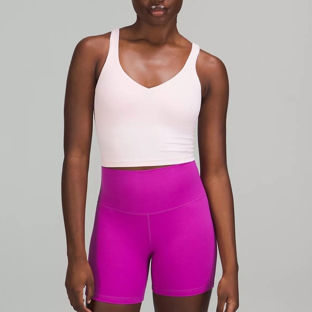 lululemon Align Tank‎ Top strawberry milkshake pink size 0 xs $68 - Picture 2 of 7